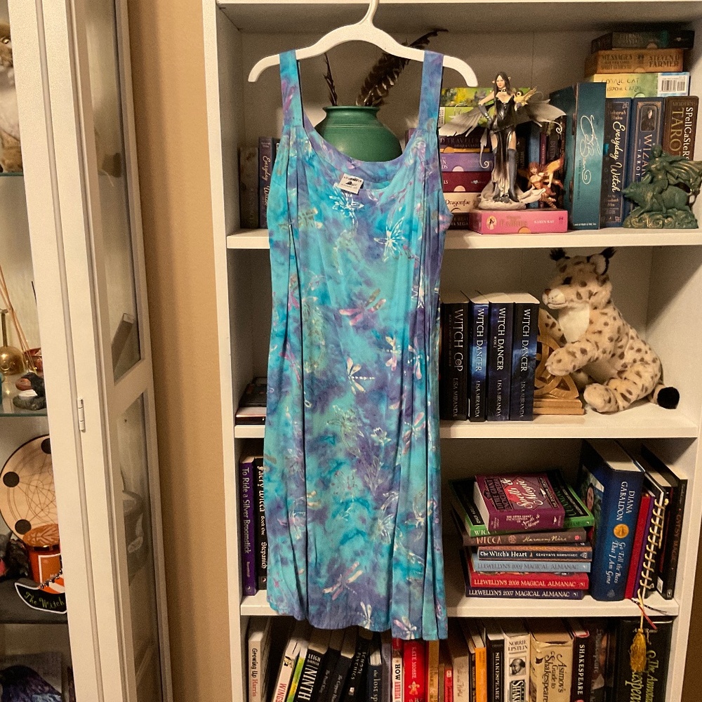 Dragonfly patterned dress